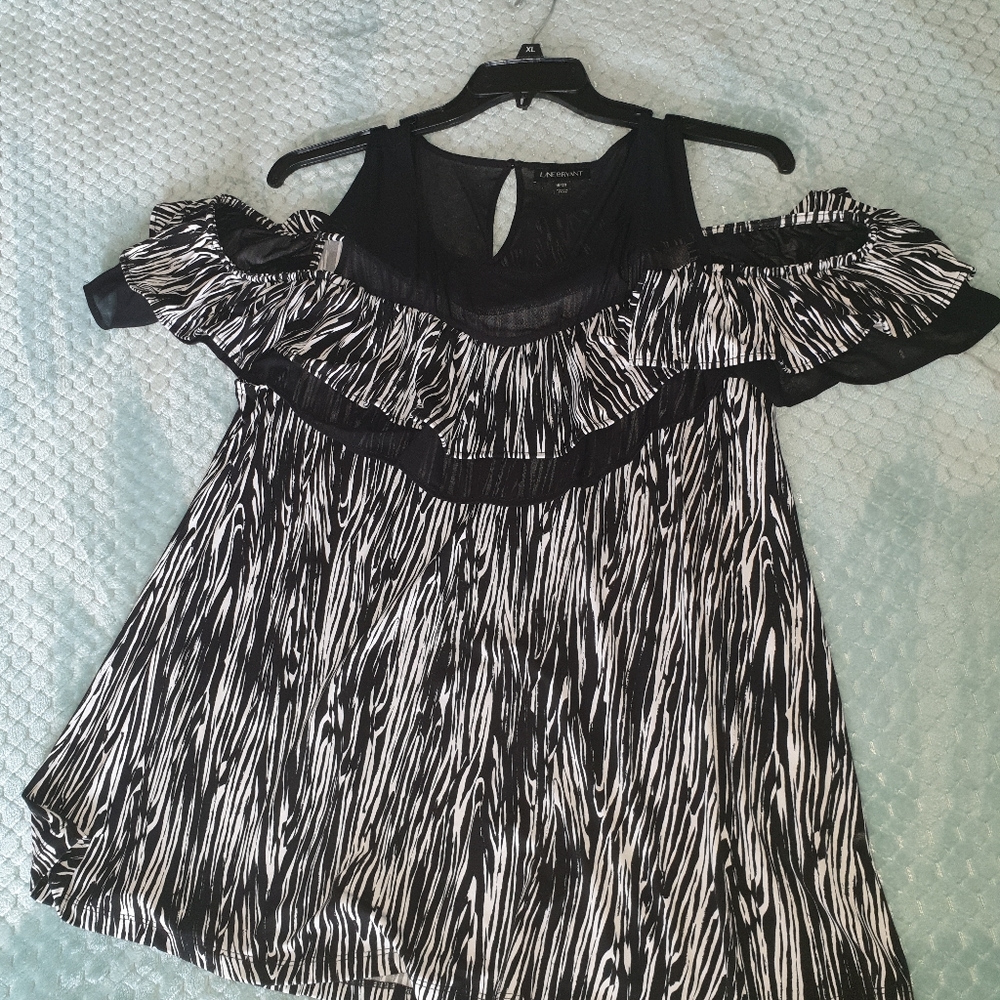 Cold shoulder blouse